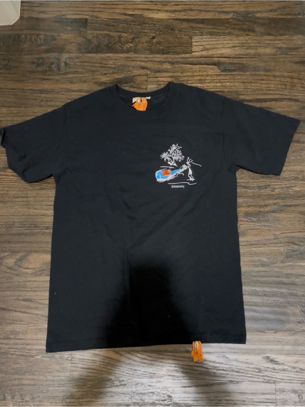 Men's Priana Joe’s Black Graphic-Print Tee